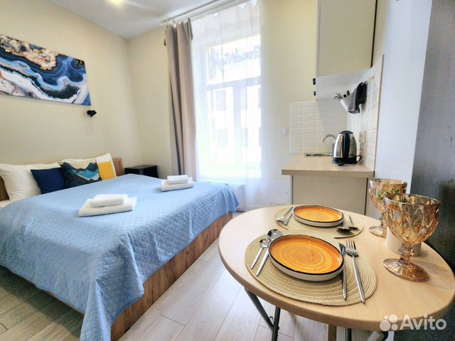 

Квартира-студия, 18 м², 1 кровать