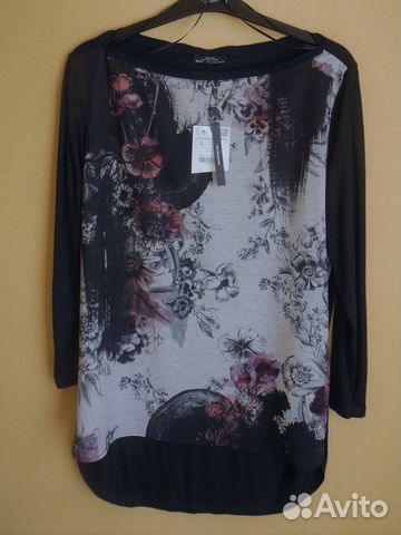 Новая блузка лонгслив Zara WB Испания оригинал