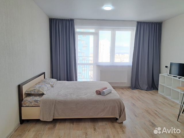 

Квартира-студия, 32 м², 1 кровать