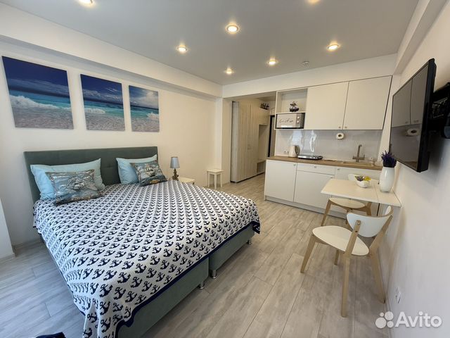 

Квартира-студия, 32 м², 2 кровати