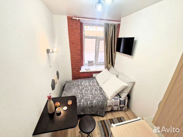 

Квартира-студия, 14 м², 1 кровать