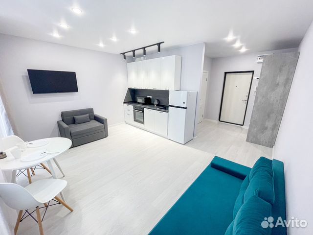 

Квартира-студия, 32 м², 2 кровати