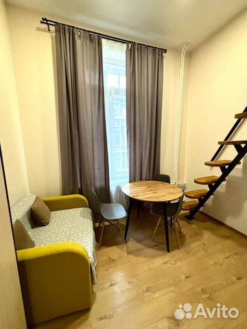 

Квартира-студия, 18 м², 2 кровати