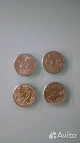 Монета Сочи 25р