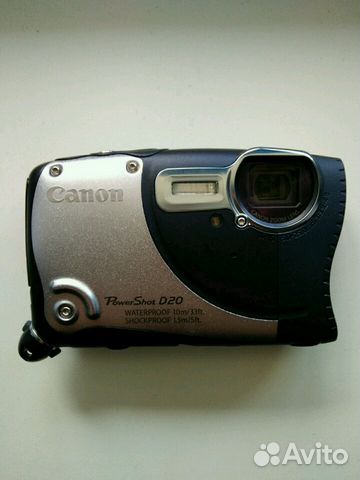 Фотоаппарат Canon PowerShot D20