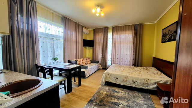 

Квартира-студия, 30 м², 2 кровати
