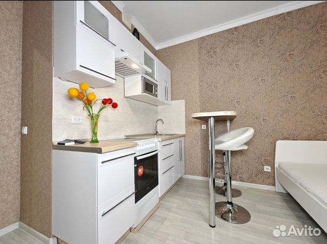 

Квартира-студия, 28 м², 2 кровати