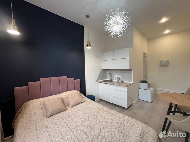 

Квартира-студия, 18 м², 1 кровать