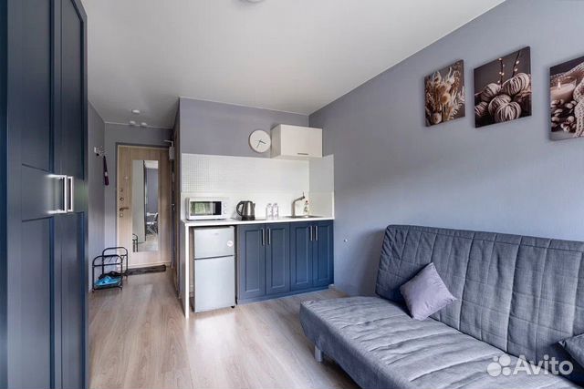 

Квартира-студия, 17 м², 1 кровать