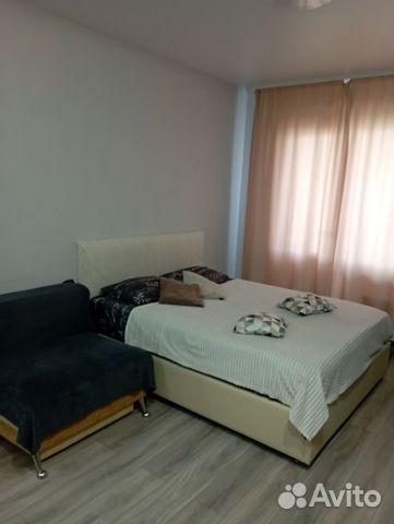 

Квартира-студия, 28 м², 2 кровати