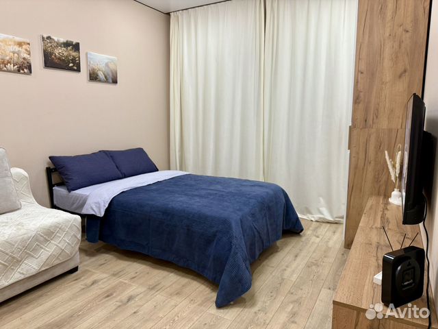 

1-к. квартира, 40 м², 2 кровати