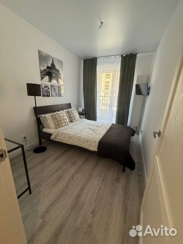 

1-к. квартира, 34 м², 2 кровати