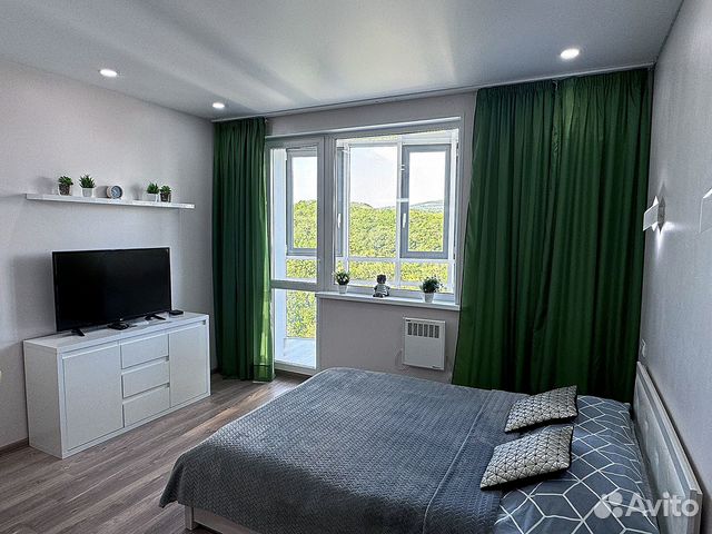 

Квартира-студия, 35 м², 2 кровати