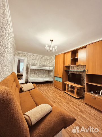 

1-к. квартира, 38 м², 3 кровати