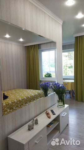 

Квартира-студия, 28 м², 1 кровать