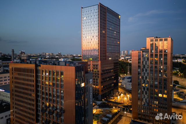 

Квартира-студия, 25,4 м², 1 кровать