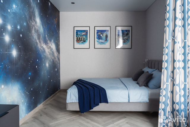 

Квартира-студия, 34 м², 2 кровати