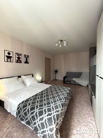 

1-к. квартира, 40 м², 2 кровати