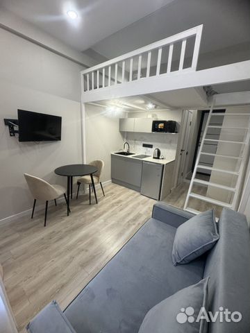 

Квартира-студия, 18 м², 2 кровати