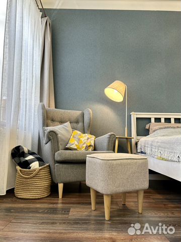 

1-к. квартира, 36 м², 2 кровати