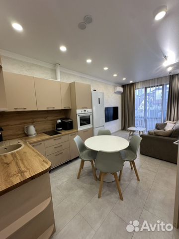 

1-к. квартира, 37 м², 2 кровати