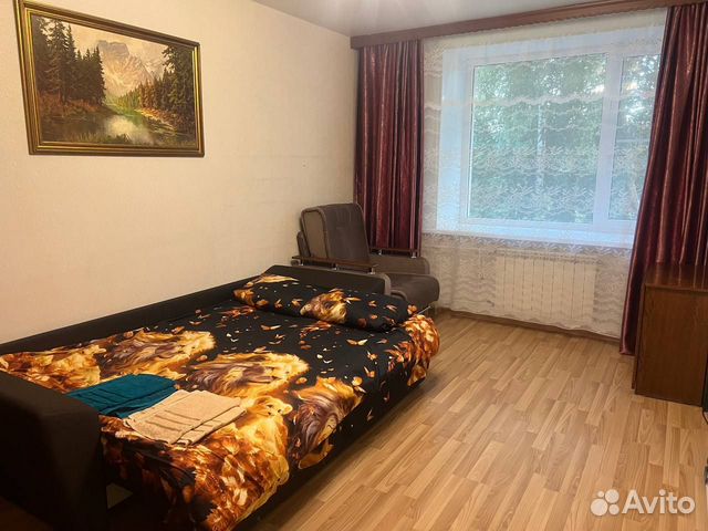 

1-к. квартира, 34 м², 2 кровати