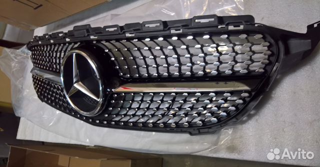 Решетка радиатора Мерседес W 205 Diamond Даймонд