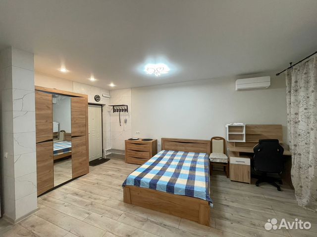 

Квартира-студия, 28 м², 1 кровать