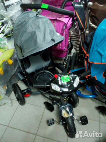 Лексус Трайк на больших колесах, с фарой (музык.)