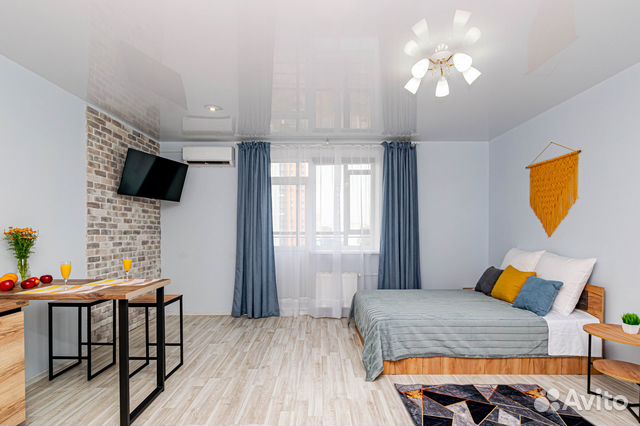 

Квартира-студия, 34,1 м², 3 кровати