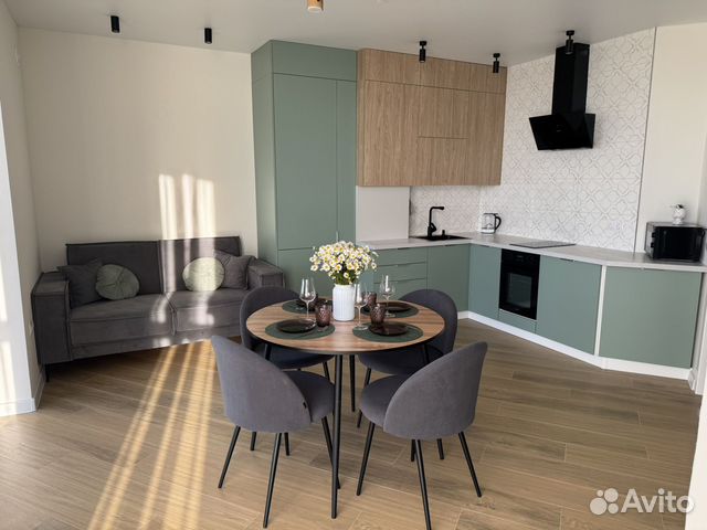 

1-к. квартира, 42 м², 2 кровати