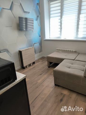 

Квартира-студия, 13,5 м², 2 кровати