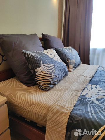 

1-к. квартира, 60 м², 2 кровати