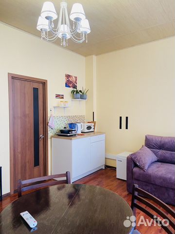 

Квартира-студия, 27 м², 1 кровать