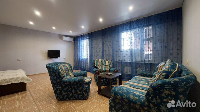 

1-к. квартира, 46 м², 2 кровати