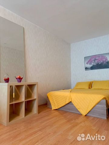 

1-к. квартира, 42 м², 2 кровати