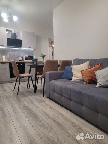 

1-к. квартира, 43 м², 2 кровати