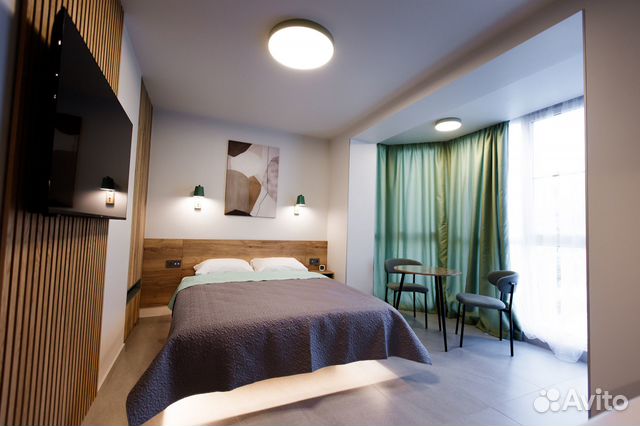 

Квартира-студия, 23 м², 2 кровати