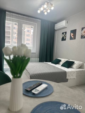 

Квартира-студия, 27 м², 1 кровать