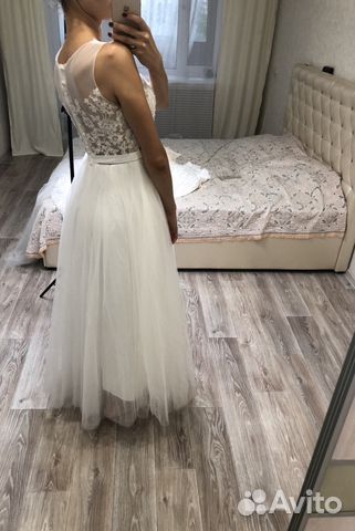 Свадебное платье 42-44 новое