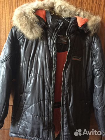 Куртка Пуховик для мальчика 140 размер