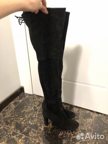 Ботфорты замшевые Stuart weitzman оригинал Ботфорты замшевые Stuart weitzman оригинал