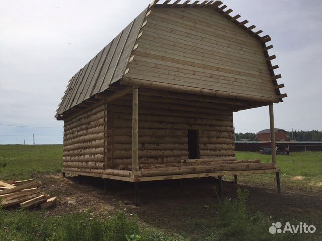 Сруб дома с доставкой и установкой