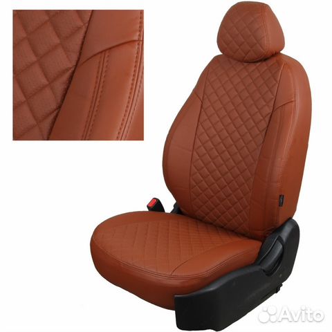 Настоящие авточехлы Автопилот (ромб) VW T-5 / Т-6 Настоящие авточехлы Автопилот (ромб) VW T-5 / Т-6