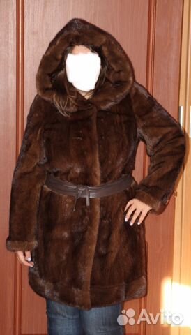 Шуба норковая р.48-50