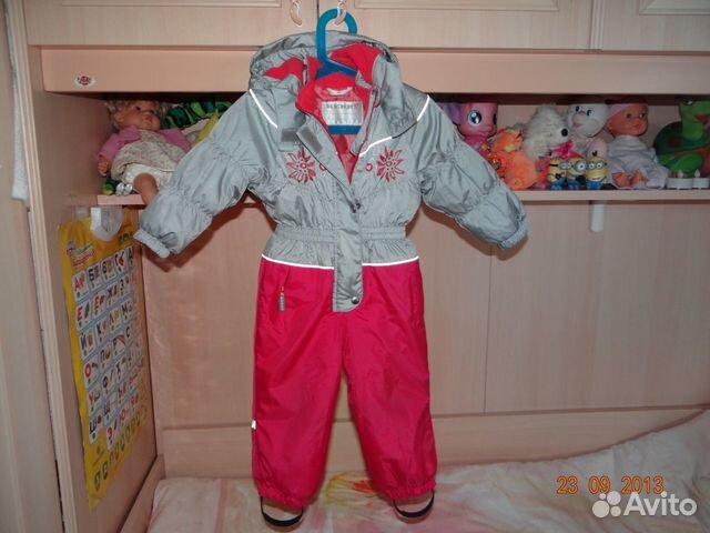 Зимний комбез kerry р-р 86 на девочку