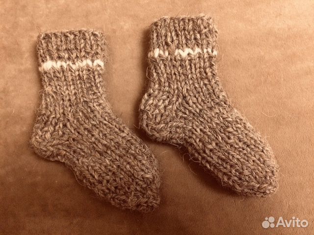 Носочки новые из натуральной шерсти от 0 до 12 мес Носочки новые из натуральной шерсти от 0 до 12 мес