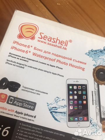 Чехол для iPhone. Бокс для подводной съёмки seashe