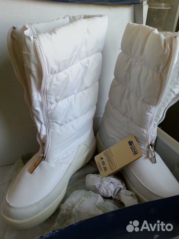 Дутики King Boots натур кожа/мембрана, новые