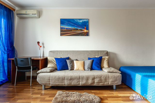 

Квартира-студия, 36 м², 2 кровати